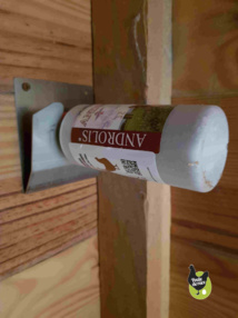 flacon avec clip flacon avec clip