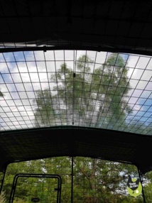 bâche transparente au milieu de deux bâches opaques pour une version 2x3x2 bâche transparente au milieu de deux bâches opaques pour une version 2x3x2