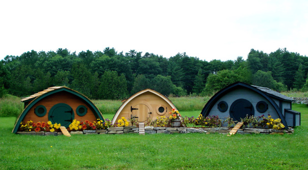 Le poulailler " Hobbit Hole "