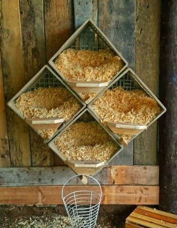 Les Pondoirs Pour Poules Fait Maison